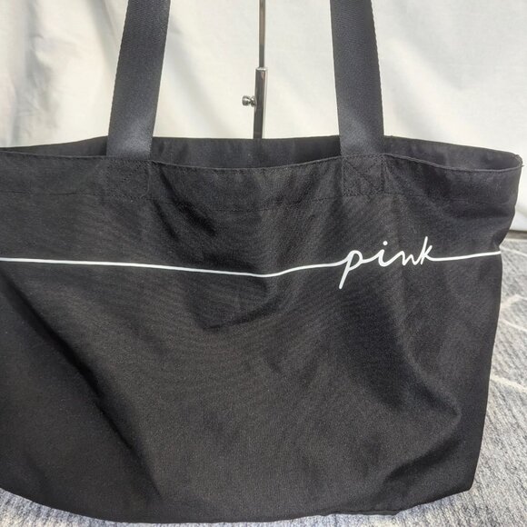 Victoria's Secret Pink Weekender Tote Bag in Black - Picture 5 of 11